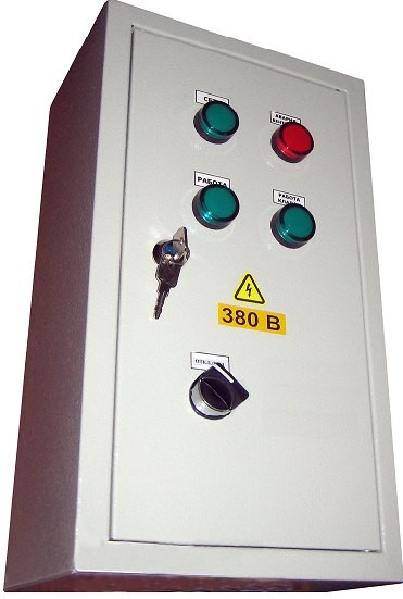 Щит управления вентилятором и клапаном AIRS ЩУВК-380-5,5