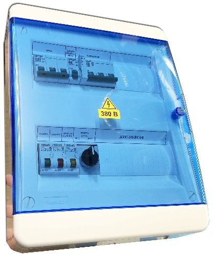 Щит автоматики приточной установки AIRS АЛЬФА-E 3-3-3/36.0/К/М/31