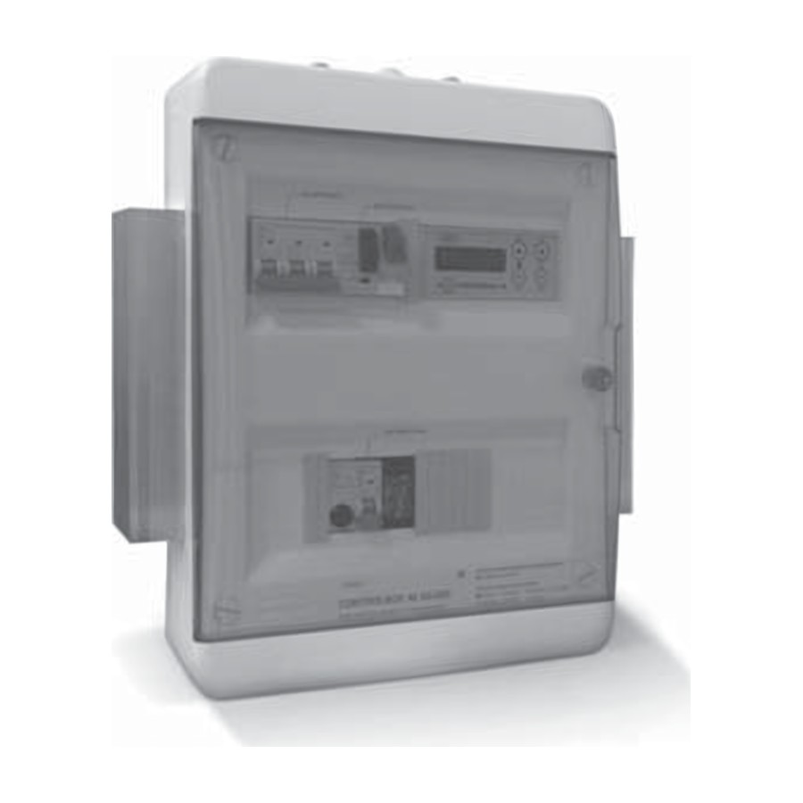 CONTROLBOX M3 E-6.4D-RV-5.0 (для 1 и 2 фазных нагревателей, для регулировки cкорости 1 фазных двигателей до 5A) модуль-шкаф автоматики вентиляции