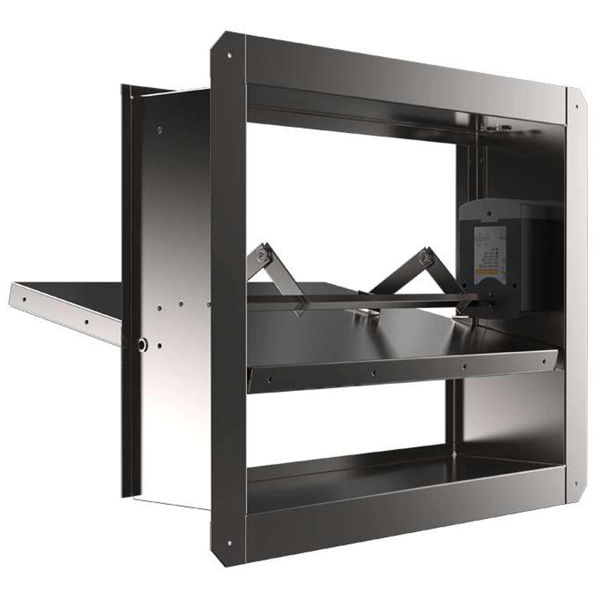 Клапан противопожарный SHUFT SHFDO-60-O-600_1000-EM230-0-0-0-0, 600×1000 мм, EI 60