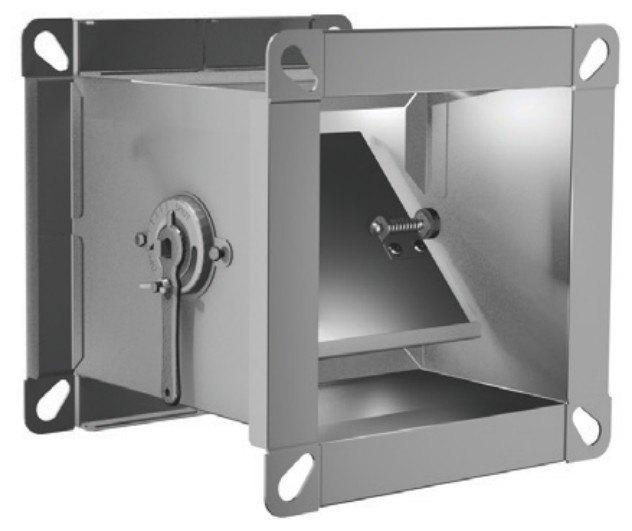 Заслонка оц. АЗД-200*350-РП