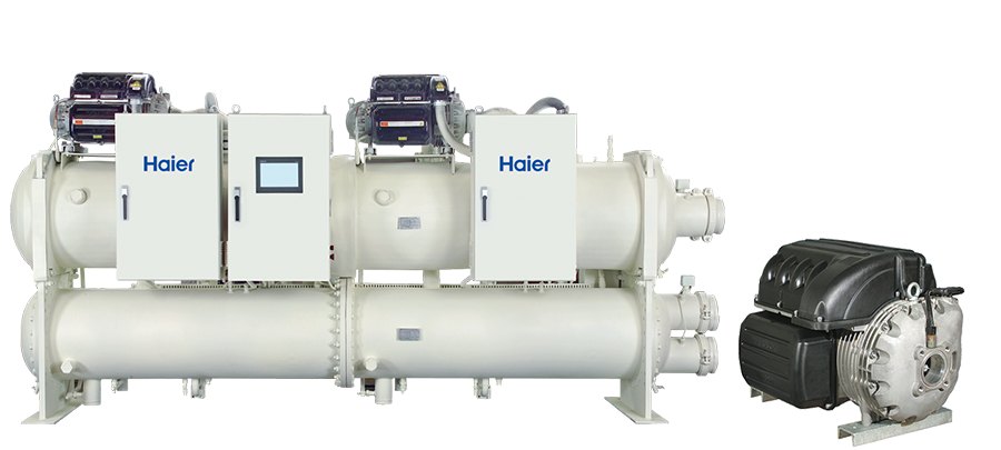 Чиллер с турбокомпрессором Haier CCWP8800SXNENCNN1 с водяным охлаждением