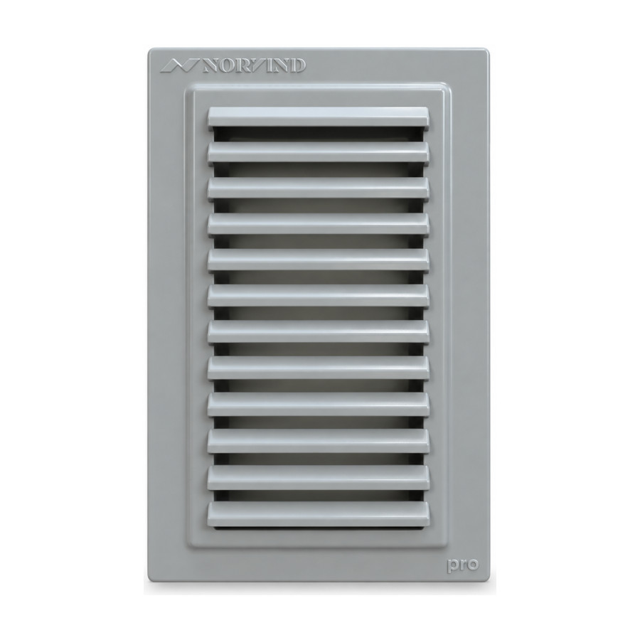 Решётка пластиковая Norvind 135×84 с отбортовкой